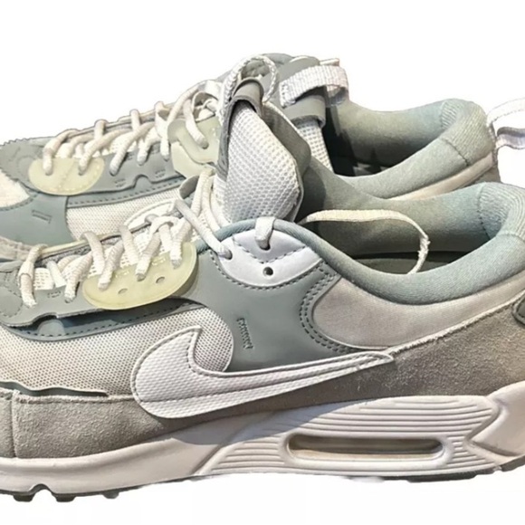 Nike Air Max 90 Futura Mint Grey Green Women's DM9922-105 Size 11 EUC - Picture 7 of 9